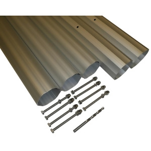 Hydrotools Hexagonal Aluminum Solar Cover Reel Tube Kit 3 x 24' - All
