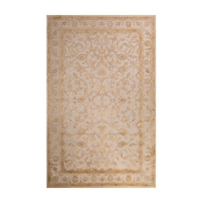 5 x 7.5 Gold and Cream Ponce Area Throw Rug - All