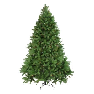 6.5' Pre-Lit Noble Fir Full Artificial Christmas Tree Multi-Color Lights - All