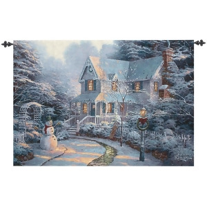 Christmas Traditions The Night Before Cotton Wall Art Hanging Tapestry 35 x 53 - All