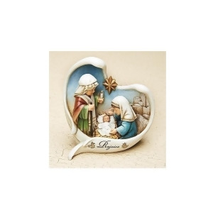 5.5 Children's Nativity Scene With Angel Wings Christmas Table Top Decoration - All