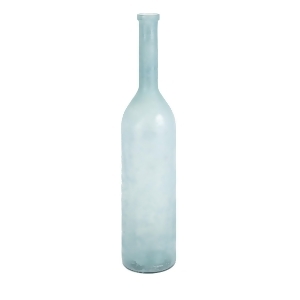 39.5 Eco-Friendly Oversized Matte Blue Recycled Glass Bottle - All