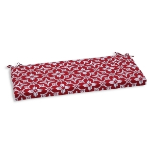 18 x 45 Floral Kaleidoscope Outdoor Bench Cushions - All