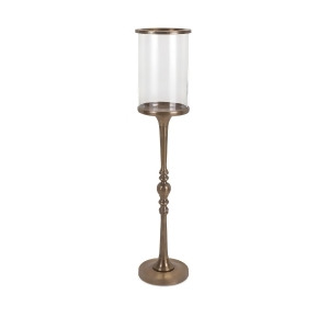 36.5 Antique Bronze Small Oversized Pillar Candleholder - All