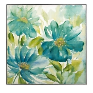 Blue Swedish Flowers Oil Painting 40.25 - All