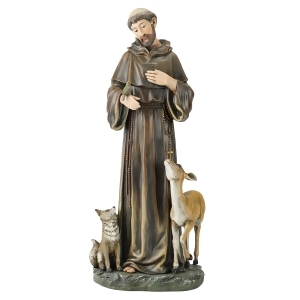 18 Joseph's Studio Saint Francis of Assisi Inspirational Religious Figure - All