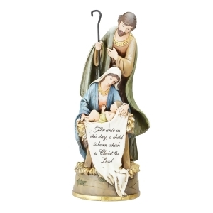10.25 Joseph's Studio Holy Family Christ the Lord Religious Christmas Tabletop Figure - All