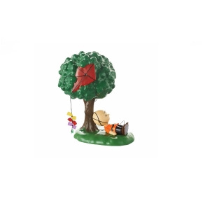 Department 56 Peanuts Village Kite-Eating Tree Figurine #4053056 - All