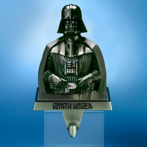 6 Star Wars Gun Metal Black Darth Vader Christmas Stocking Holder - All