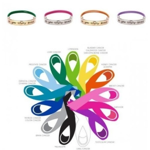 Club Pack of 24 Assorted Stretch Be.You.Tifully Brave Bracelets 7 - All