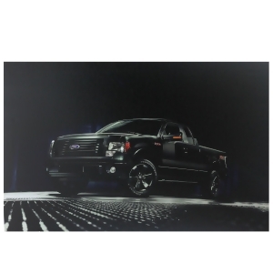 Black Ford F150 Fx2 Sport Led Lighted Canvas Wall Art 23.5 x 15.5 - All