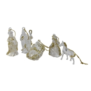 Club Pack of 432 Baby Jesus The Manger The Virgin Mary Joseph a King and a Horse Nativity Christmas Ornaments - All