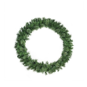 48 Mixed Cashmere Pine Artificial Christmas Wreath Unlit - All