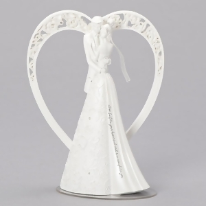 8.65 Gina Freehill Language of Love Bride and Groom Wedding Cake Topper - All