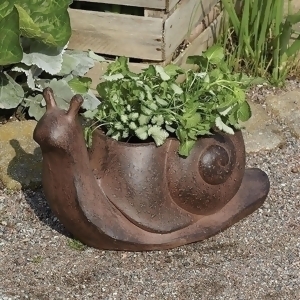 9 Snail Planter Garden Statue - All