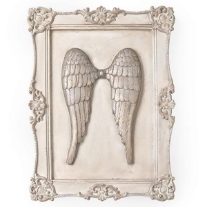 16 Religious Angel Wings Decorative Framed Wall Plaque - All
