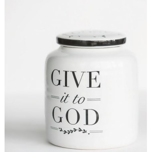 7.5 Religious Give It To God Jar - All