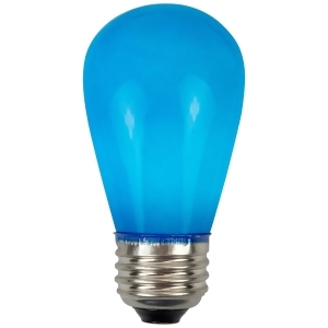 Pack of 25 Opaque Led S14 Blue Christmas Replacement Bulbs - All