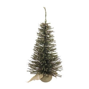 2.5' Warsaw Twig Artificial Christmas Tree with Burlap Base Unlit - All