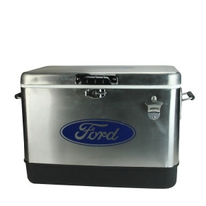 Officially Licensed Staineless Steel 54 Quart Cooler - All