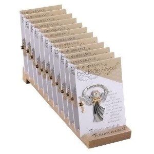 Club Pack of 36 Remembrance Bedside Angel with Display 2.5 - All