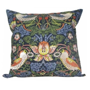 William Morris Antique Birds Design Decorative Accent Throw Pillow with Insert 18 - All