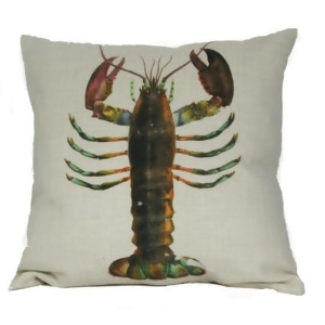William Morris Antique Lobster Print Decorative Accent Throw Pillow with Insert 18 - All