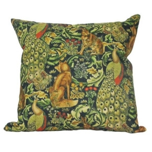 William Morris Antique Bunny Design Decorative Accent Throw Pillow with Insert 18 - All