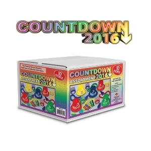 Club Pack of 10 Countdown Happy New Years Legacy Party Favor Hat Kits - All