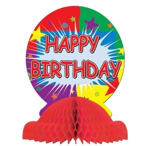 Club Pack of 12 Happy Birthday Party Table Centerpiece Decoration 9 - All
