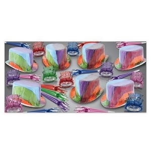 The Shiny Multicolor Classic Assortment Kit for 50 People for New Year's Eve - All