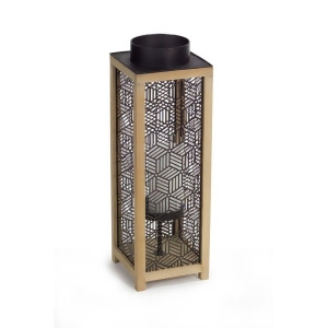21 Contemporary Wooden and Black Metal Decorative Candle Lanterns - All