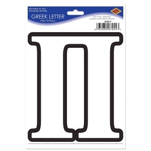Club Pack of 12 Peel N Place Decorative Vinyl Greek Letter Oma 8.5 - All