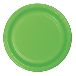 Club Pack of 96 Parakeet Green Lunch In Disposable Decorative Plastic Party Plates 7 - All