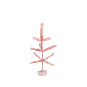 Sisal Pine Artificial Easter Tree Pastel Peach 19-Inch - All