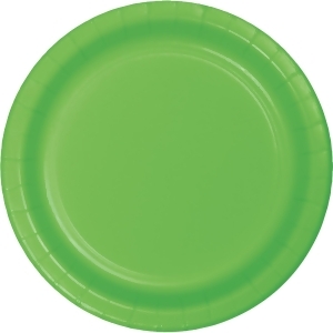 Club Pack of 96 Green Dinner Disposable Decorative Plastic Party Plates 9 - All