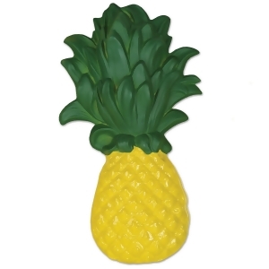 Club Pack of 24 Decorative Green and Yellow Tropical Pineapple Decoration 18.5 - All