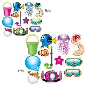 Club pack of 144 Under The Sea Photo Fun Sign Decoration 10.75 - All