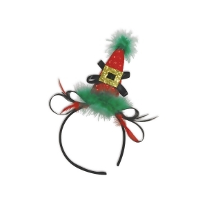 Pack of 12 Holiday Hat Christmas Headband Costume Accessories - All