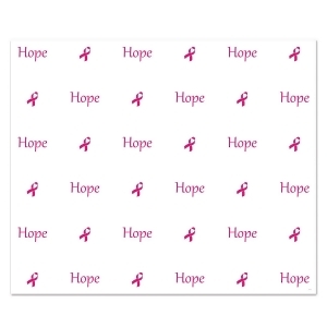 Pack of 6 Pink Ribbon Breast Cancer Awareness Insta-Mural Photo Backdrop Decorations - All