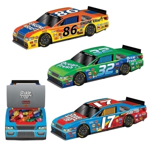 Club Pack of 12 Sports Race Car 3-D Decorative Table Top Centerpieces 10 - All
