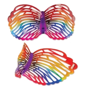 Pack of 6 Summer and Spring Rainbow Butterfly Theme Party Favors Glasses 3 - All