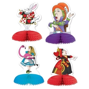 Club Pack of 48 Alice In Wonderland Characters Party Table Mini Centerpieces 5 - All