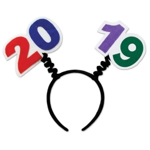Club Pack of 12 Year of 2019 Headband Boppers Costume Accessories One Size - All