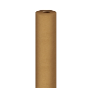 Club Pack of 12 Decorative Brown Paper Table Roll Cover 100 - All