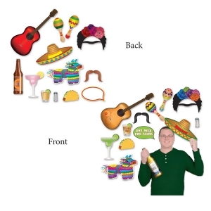 Club Pack of 156 Cinco De Mayo Themed Fiesta Photo Fun Party Signs - All