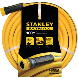 Stanley Fatmax Professional Grade Yellow Water Hose 100' x 5/8 D - All