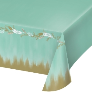 Pack of 6 Decorative Blue Mint to Be Collection Table Cover 54 - All