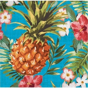 Club Pack of 192 Tropical Aloha Premium 2-Ply Disposable Beverage Napkin 5 - All