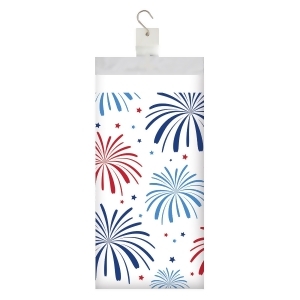 Blue and White American Patriotic Printed Decorative Table Cover 102 - All